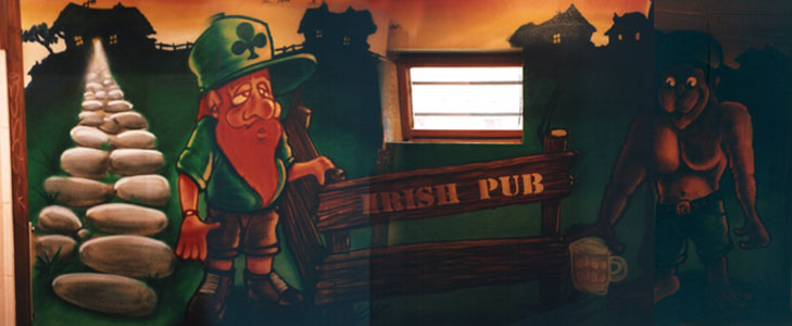 Irish Pub deco