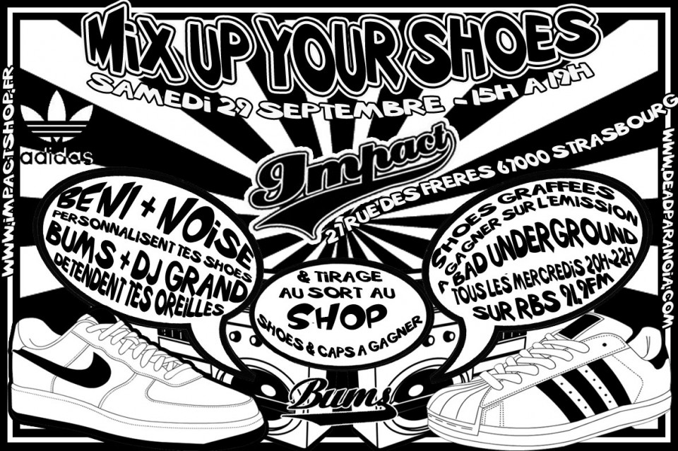 Mix up your shoes@Impact Shop – Strasbourg