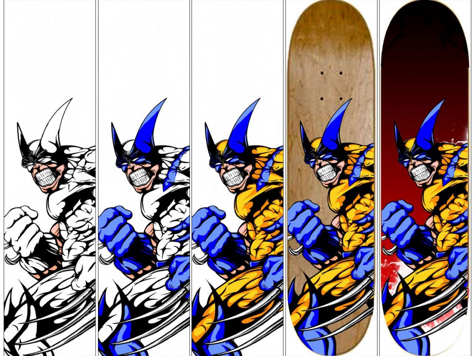 Wolverine Original skate Making off