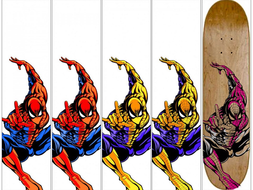 Noise’s Spiderman Skate